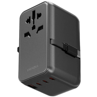 Зарядное устройство EnergEA Travelworld Adapter GaN85, 3USB-C/1USB-A 85W