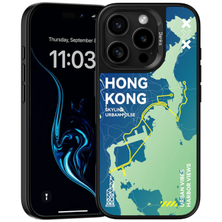 Чехол Benks City Series с MagSafe для iPhone 16 Pro — Hong Kong
