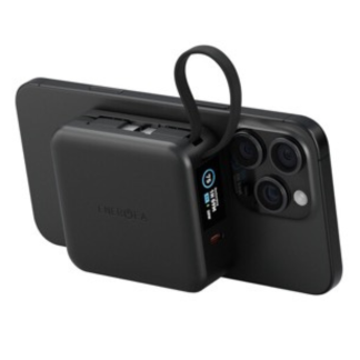 Внешний аккумулятор с кабелем EnergEA MagPac Mini Plus 10000MAH MagSafe черный