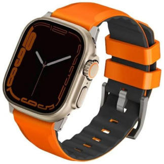 Ремешок Uniq Linus Airosoft silicone для Apple Watch All 42-44-45-49 мм Orange