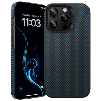 Чехол Benks ArmorTint из кевлара для iPhone 16 Pro Max, синий