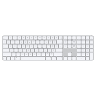 Клавиатура Apple Magic Keyboard with Touch ID and Numeric Keypad USB-C (MXK73) White