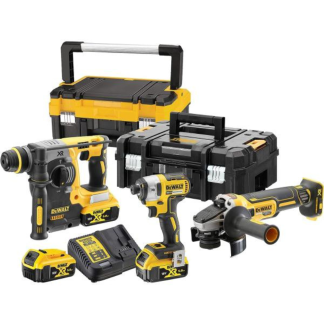 Набор аккумуляторных ударных отверток из 3 инструментов DeWalt DCK305P3T-QW