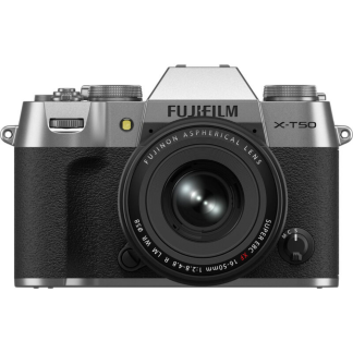 Фотоаппарат Fujifilm X-T50 Kit XF 16-50mm f/2.8-4.8 R LM WR Silver