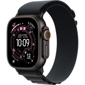 Смарт-часы Apple Watch Ultra 3 2025 49mm Black Titanium Case with Black Alpine Loop L