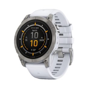 Часы Garmin Epix Pro (Gen 2) Sapphire Edition 47mm White 010-02803-21