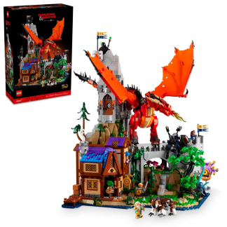 Конструктор LEGO Ideas 21348 Dungeons Dragons: Сказка о Красном Драконе