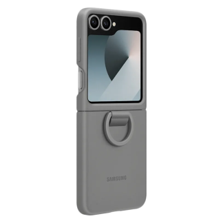 Чехол Samsung Silicone Case Z Flip6 Серый