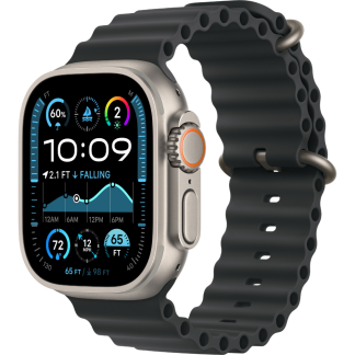 Смарт-часы Apple Watch Ultra 2 49mm Natural Titanium Case with Black Ocean Band