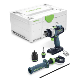 Аккумуляторная дрель-шуруповёрт Festool QUADRIVE TDC 18/4 I-Basic