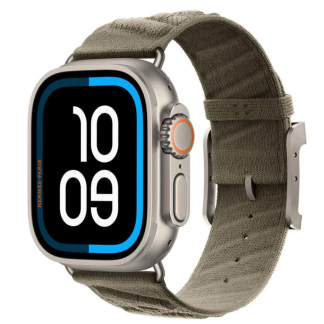 Apple Watch Ultra 3 Hermes 49mm, ремешок En Mer серого цвета