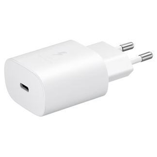 Сетевое зарядное устройство Samsung EP-TA800 25W Type C White без кабеля