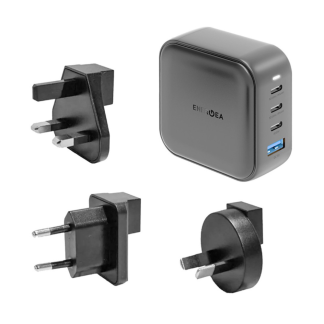 Зарядное устройство EnergEA Travelworld GaN100 3C1A PD/PPS/QC3.0 100W