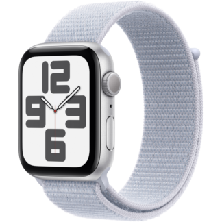 Смарт-часы Apple Watch SE (2024) GPS 40mm Silver Aluminium Case with Blue Cloud Sport Loop