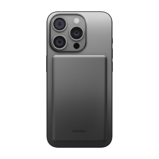 Ультратонкий внешний аккумулятор EnergEA Alupac Air 5K, 5000mAh MAGSAFE, черный