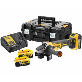 Аккумуляторная шлифмашина угловая DeWalt DCG405P3-QW