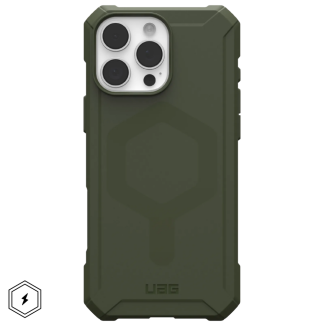Чехол UAG Essential Armor MagSafe для iPhone 16 Pro Max, Olive Drab