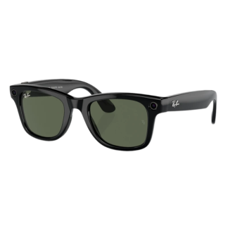 Умные очки Ray-Ban Gen 2 Wayfarer RW4012 Shiny Black, G-15 Green