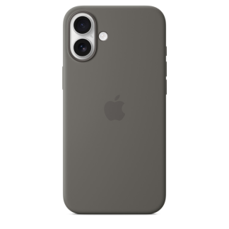 Чехол Apple iPhone 16 Plus Silicone Case with MagSafe, Stone Gray