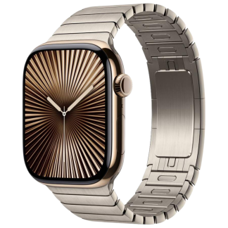 Смарт-часы Apple Watch Series 10 42mm Gold/Natural Titanium Case with Slate Link Bracelet