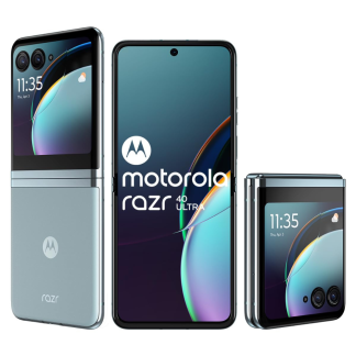 Смартфон Motorola Razr 40 Ultra, 8/256Gb Glacier Blue (PAX60011US)