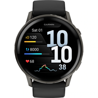 Часы Garmin Venu 4 45mm Slate Black 010-03014-00
