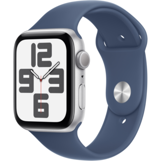 Смарт-часы Apple Watch SE (2024) GPS 40mm Silver Aluminium Case with Denim Sport Band M/L