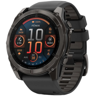 Часы Garmin FENIX 8 51mm Amoled Sapphire Titanium Carbon Gray 010-02905-21