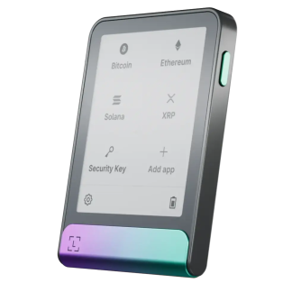 Аппаратный криптовалютный кошелёк с сенсорным экраном Ledger Flex Neptune Blue