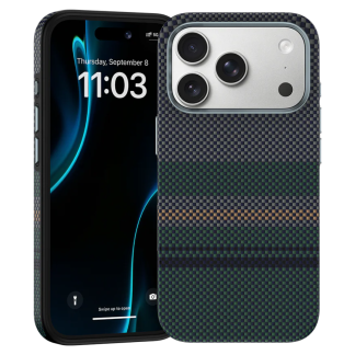 Чехол Benks Aurora ArmorAir Case built with Kevlar для iPhone 17 Pro Max арктическое ночное небо