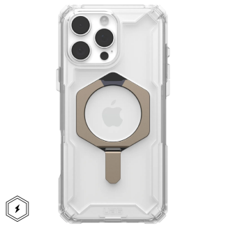 Чехол UAG Plasma XTE MagSafe для iPhone 16 Pro Max, Clear/Titanium