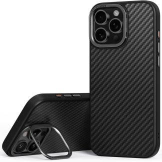 Чехол Uniq HYBRID KEVA MAX WITH CAMERA STAND (MagSafe) для iPhone 16 Pro Max, черный