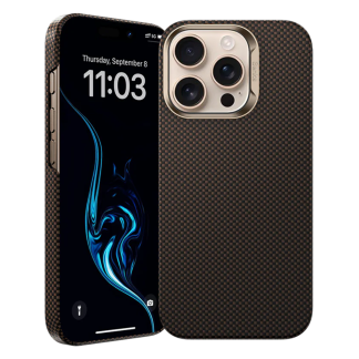 Чехол Benks ArmorTint из кевлара для iPhone 16 Pro Max, золотой