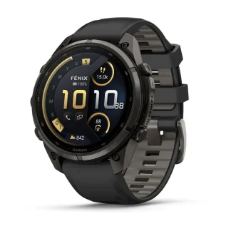 Часы Garmin Fenix 9 Pro 47mm inReach Carbon Gray Black 010-04336-11