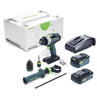 Аккумуляторная ударная дрель-шуруповёрт Festool TPC 18/4 5,2/4 I-Set XL-SCA 576772