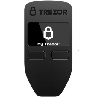 Аппаратный криптокошелек Trezor One Черный