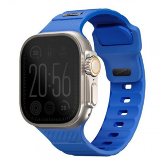 Ремешок каучуковый Uniq Stride FKM Rubber для Apple Watch 42/44/45/49 мм синий