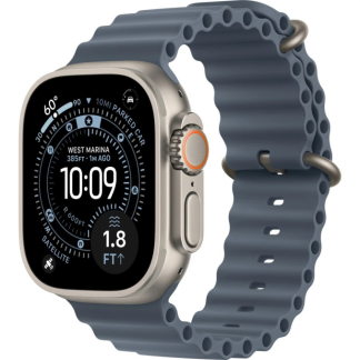 Смарт-часы Apple Watch Ultra 3 2025 49mm Natural Titanium Case with Anchor Blue Ocean Band